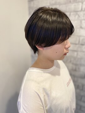 美容室 シェイプ 条里店 ショートマッシュ