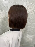 切りっぱなしボブ