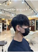 本場の韓国ヘア【ダウンパーマ】