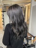 ラフ 難波店(LAFF)&nbsp;#黒髪#ボブルフ#ネビージュ#小顔#ワンレン