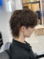 ロンド ローガン 名駅(Lond LOGAN)&nbsp;マッシュウルフ　波巻きスパイラルパーマ