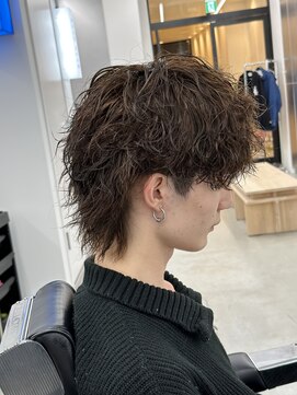 ロンド ローガン 名駅(Lond LOGAN) マッシュウルフ　波巻きスパイラルパーマ