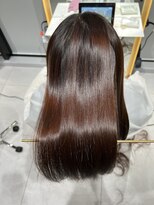 ロンドメリア 天神大名店(Lond Melia)&nbsp;★大人ガーリー艶髪チョコレート髪質改善★ #髪質改善#縮毛矯正