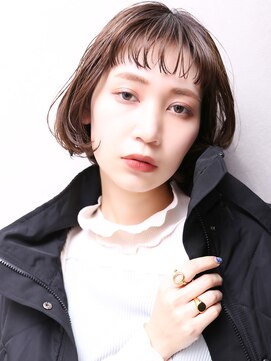 クラッチ ユニ(CLUTCH uni) 大人可愛い小顔カット美髪ツヤ髪大人ガーリーショートボブA9