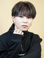 オーシャントーキョー 渋谷(OCEAN TOKYO)&nbsp;シースルーマッシュ　黒髪　メンズカット