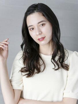 アイティーバイアルバム 八王子店(IT by ALBUM) レイヤーウェーブ_レイヤーロング前髪パーマグレーベージュ_9612