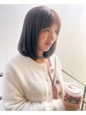 【VALLEY  hair  care&spa】結べる長さのミディアムヘア