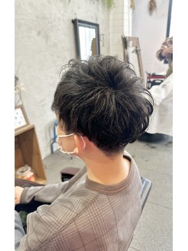 プランツ ヘアサロン(Plants HAIR SALON by GEORGE) メンズボリュームパーマ初級スタイル◎元住吉
