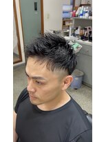 ヘアフォーラム ツーブロックベリーショートスタイル