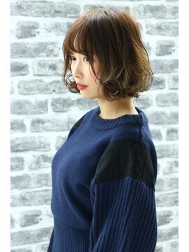 ニスル 町田店(NISURU) 似合わせカット/大人ガーリー/ダークアッシュ/着物/町田/町田駅