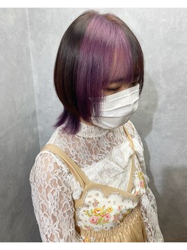 フィゼル あべのルシアス店(Aujua fizelle) 個性派カラー