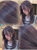 ラベンダー/ベージュ/ブリーチ