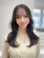 韓国レイヤー×巻き髪（20代/30代/韓国/髪質改善）A94