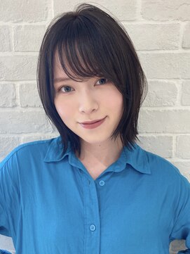 リコバイアフロート(riko by afloat) レイヤーカット/ボブ/ヘアセット/韓国[stylist竹田]