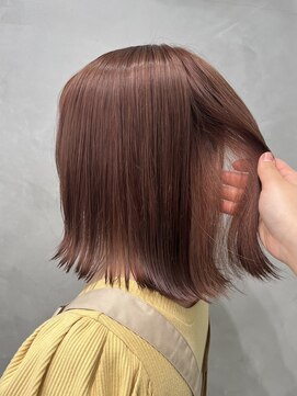 ヘアサロン ドット トウキョウ カラー 町田店(hair salon dot. tokyo color) 黒髪/ボブルフ/ネビージュ/小顔/ワンレン/前髪