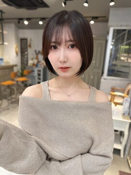 カシュカシュ 表参道(cache cache) ボブ内巻きボブ外ハネボブぐびれボブカット