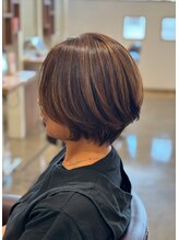 マリブヘアリゾート 太田店(malibu hair resort) 大人可愛いハイライトカラー