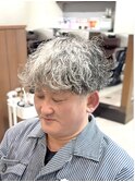 波巻きパーマ/メンズパーマ/メンズカット/谷町四丁目