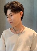 ニュアンスパーマ ゆるめパーマ 韓国風パーマ アップバング