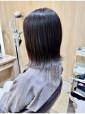 大人可愛い20代30代40代50代小顔◎裾カラー