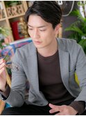 ■アッシュブラックアップバングサイドパート11-2大宮30代40代