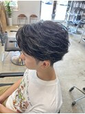 スペインカール/スパイキーショート/フェザーパーマ/守谷