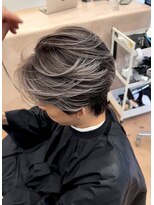 ヌエン 渋谷(NU/EN)&nbsp;メンズバレイヤージュ　ホワイトグレー