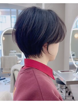 アイドットプラス 札幌大通り(i.+ODORI) ショートボブ前髪白髪染め白髪ぼかしニュアンスカラー40代50代60