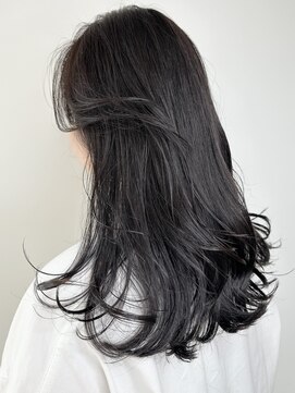 ピークスヘア(peaks hair) 簡単ワンカールレイヤー/レイヤーカット/レイヤー/堀江