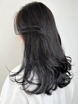 ピークスヘア(peaks hair) 簡単ワンカールレイヤー/レイヤーカット/レイヤー/堀江