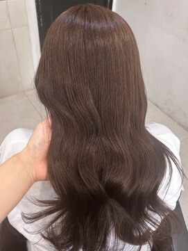 ソアバイリコヘアー(soar by LiCO Hair) ヘーゼルベージュ/透明感カラー/イメチェン/レイヤーカット/北谷