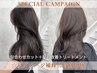★秋の美髪SALE★カット+イルミナorアディクシーカラー+4StepTR ￥9350