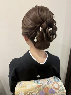 ケファ(Kepa) 黒留袖 ヘアセット