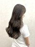 【人気No.2】カット+選べるカラー+トリートメント　12100→9900