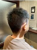 短髪20代30代40代カットメンズパーマ眉毛入間市