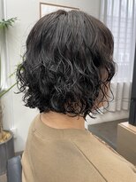 ユノ(juno)&nbsp;【中目黒】グレージュカラーのショートボブパーマ♪