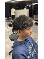 ステラ(STELLA)&nbsp;ツイストスパイラル/メンズパーマ/メンズカット/眉毛サロン