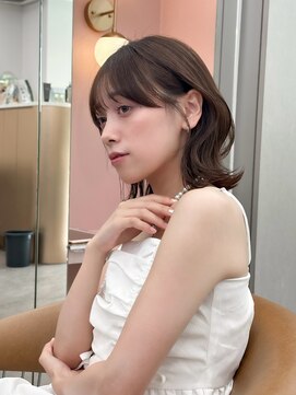 ロンドリゼル 札幌(Lond RiseL) ◯ オリーブグレー/韓国/レイヤーカット/髪質改善/縮毛矯正/札幌