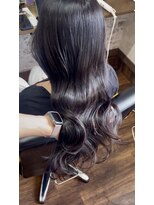 ハレ(80)&nbsp;ストレートヘア/コテ巻きスタイリング/2wayストレートパーマ