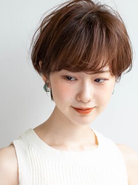 ゆるふわショート/ブラウンベージュ