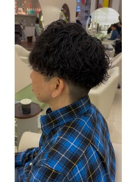 ふわっとマッシュパーマ