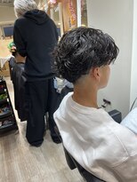ルースト 渋谷店(ROOST)&nbsp;MEN’S HAIR/波巻ツイストスパイラル/フェザーパーマ/眉毛/渋谷
