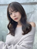 アナ ラーナ(Anna Lanna)&nbsp;ベージュカラー　レイヤーカット【野呂朱里】