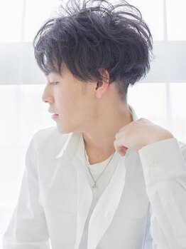 ナトゥーラ 大通店(Natura)の写真/圧倒的センス×高い技術力で楽にキマる好印象スタイル◎魔法のバブル♪マーブ導入[メンズ/大通駅]