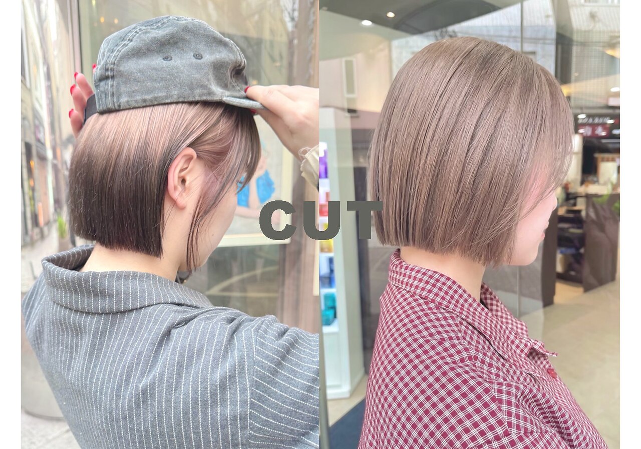 【頭皮毛髪ケア】デザインカット＋質感アップTR or 泡盛ヘッドスパ6600円