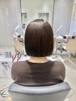 ビューバイネオリーブ 用賀店(Beau'r by neolive)&nbsp;黒髪クラゲヘアーオリーブグレー小顔ココアベージュ[用賀]