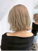 ボブくびれミディダブルカラーブロンド_ba574764