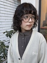 フェンヘアーアイス 中目黒(Fen.hair ici)&nbsp;暗髪パーマ◎黒髪パーマ×ニュアンスパーマ×ボブ