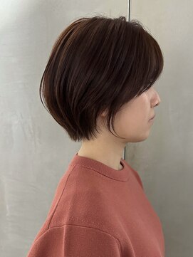 ガーデンタチカワネクスト(garden tachikawa next) 大人ショートボブ丸みショートマッシュショート大人上品30代40代