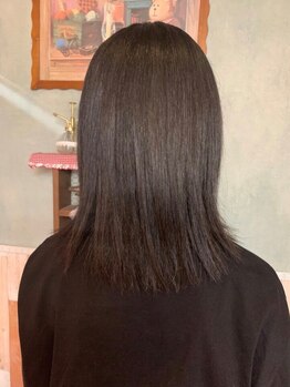 美容室 カントリーの写真/髪質改善トリートメントでクセやうねり等、髪のお悩みを解決へと導く◇扱いやすく自然な仕上がりに♪